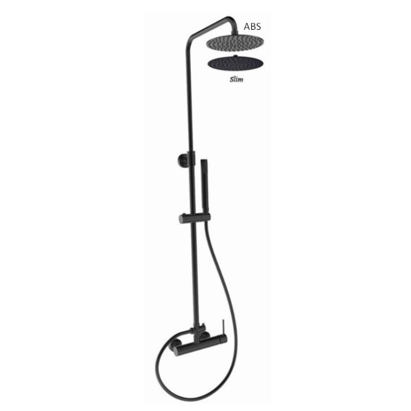 Μπαταρία ντουζιέρας με κολώνα ρυθμιζόμενου ύψους 087788 Art/Dot Interflex