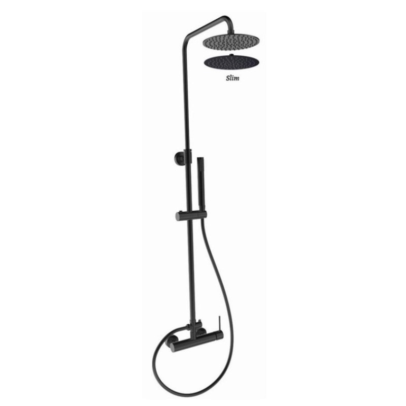 Μπαταρία ντουζιέρας με κολώνα ρυθμιζόμενου ύψους 087789 Art/Dot Interflex Μπαταρία ντουζιέρας με κολώνα ρυθμιζόμενου ύψους 087789 Art/Dot Interflex