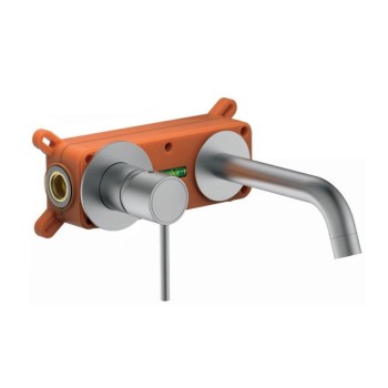 Μπαταρία νιπτήρος εντοιχισμού 2 οπών Art/Dot Interflex