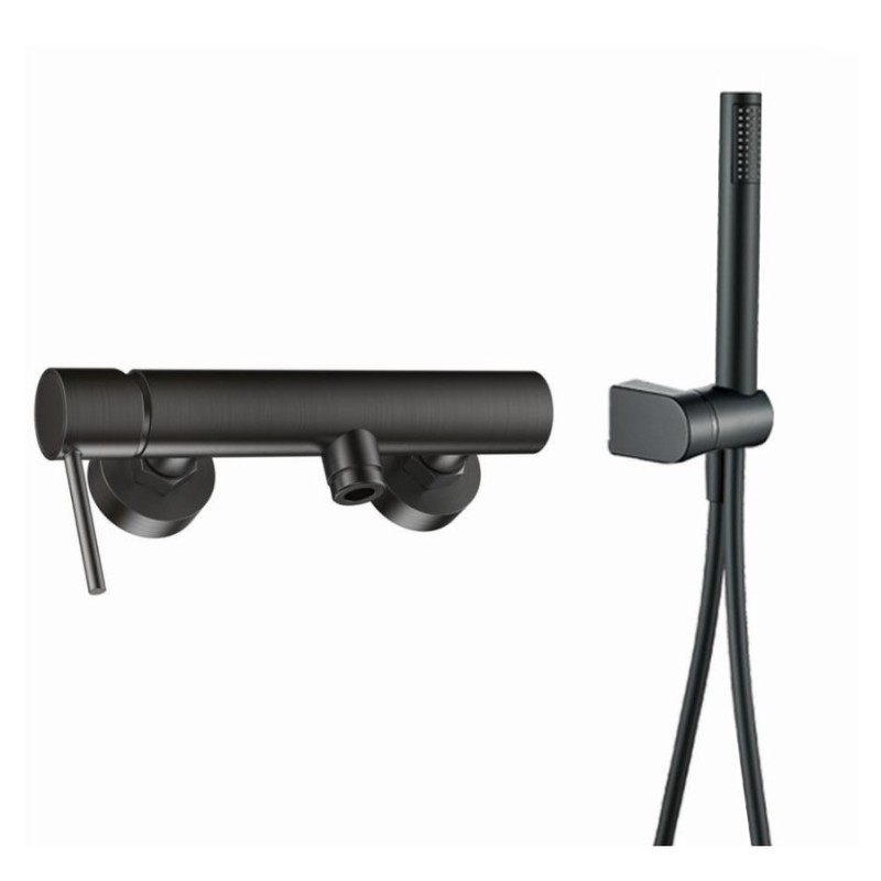 Μπαταρία ντουζιέρας με τηλέφωνο, στήριγμα τηλεφώνου & σπιράλ 087906 Art/Dot Interflex