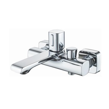 Μπαταρία λουτρού με τηλέφωνο, στήριγμα τηλεφώνου & σπιράλ Astra Interflex