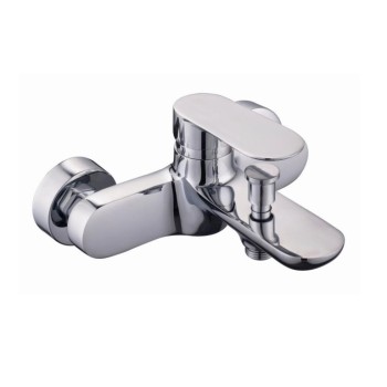 Μπαταρία λουτρού με τηλέφωνο, στήριγμα τηλεφώνου & σπιράλ 087688 Compact Interflex