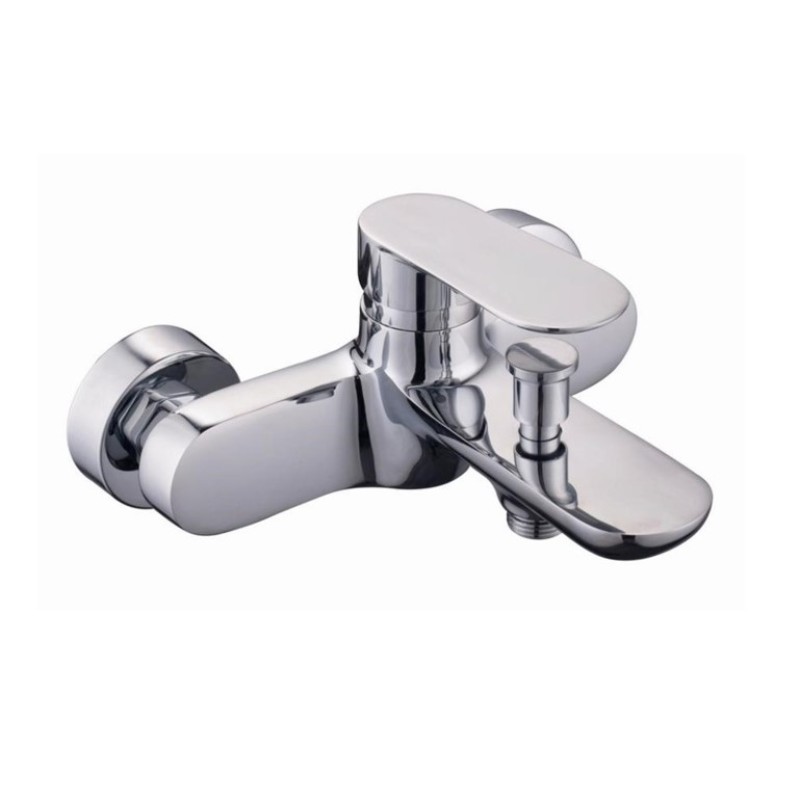 Μπαταρία λουτρού με τηλέφωνο, στήριγμα τηλεφώνου & σπιράλ 087688 Compact Interflex