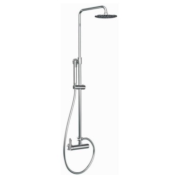 Μπαταρία ντουζιέρας με κολώνα ρυθμιζόμενου ύψους 087877 Compact Interflex