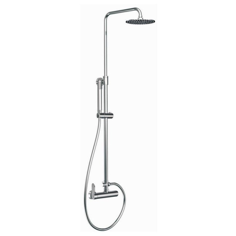 Μπαταρία ντουζιέρας με κολώνα ρυθμιζόμενου ύψους 087877 Compact Interflex