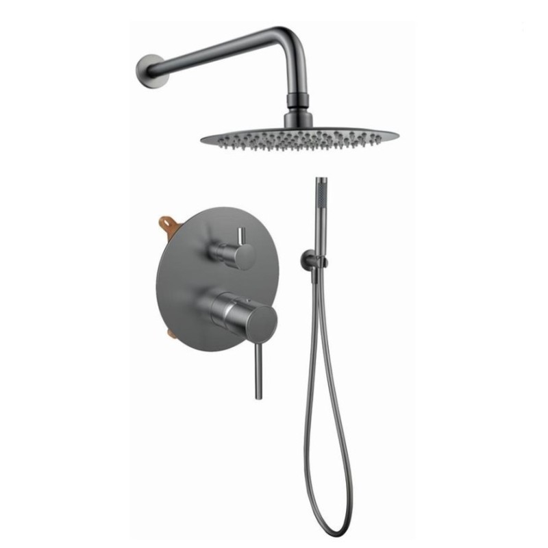 Πλήρες σετ εντοιχισμού ντουζιέρας 2 εξόδων Dot Interflex