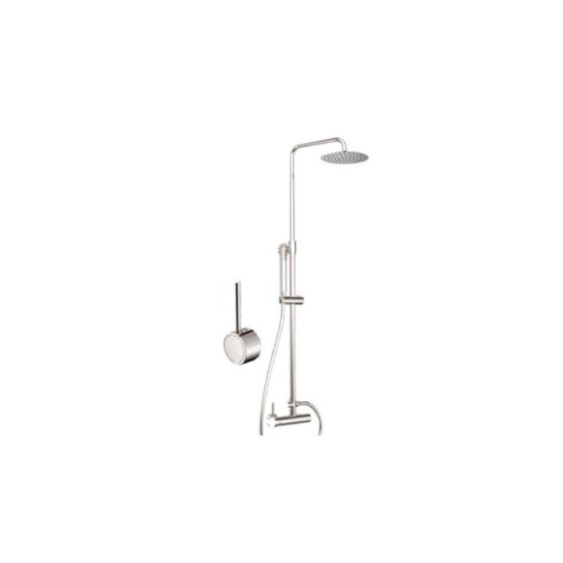 Μπαταρία ντουζιέρας με κολώνα ρυθμιζόμενου ύψους 087932 Dot Interflex