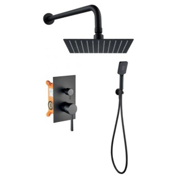 Πλήρες σετ εντοιχισμού ντουζιέρας 2 εξόδων 087924 Fine Interflex