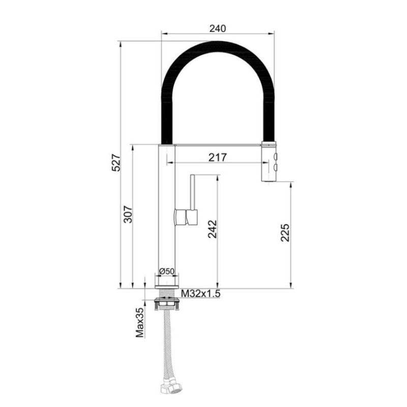 Μπαταρία κουζίνας 087432 Flex Pro Interflex