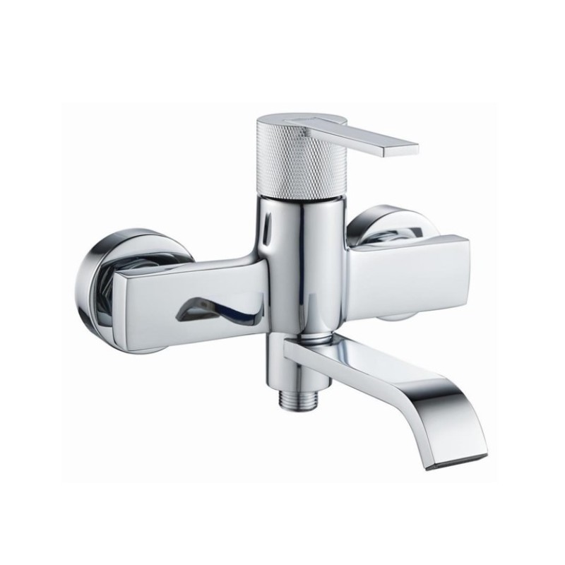 Μπαταρία λουτρού με τηλέφωνο, στήριγμα τηλεφώνου & σπιράλ Hermes Interflex