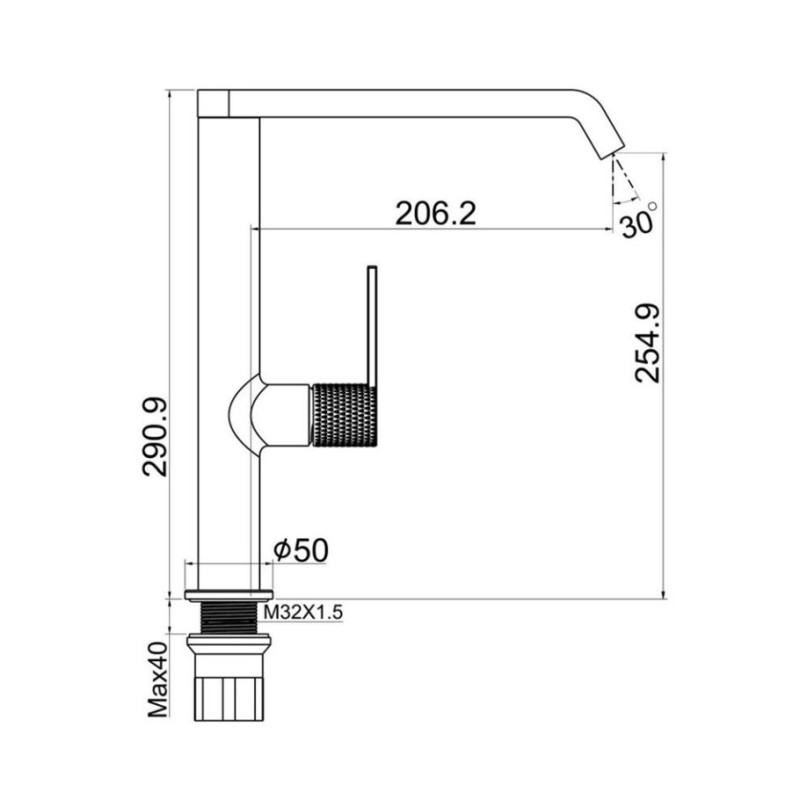 Μπαταρία κουζίνας Hermes Interflex