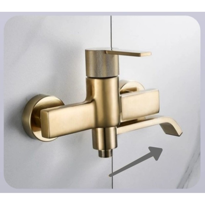 Μπαταρία λουτρού με τηλέφωνο, στήριγμα τηλεφώνου & σπιράλ Hermes Interflex