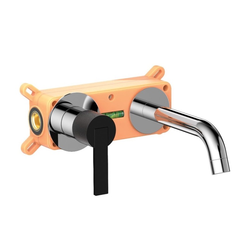 Μπαταρία νιπτήρος εντοιχισμού 2 οπών Hermes Interflex