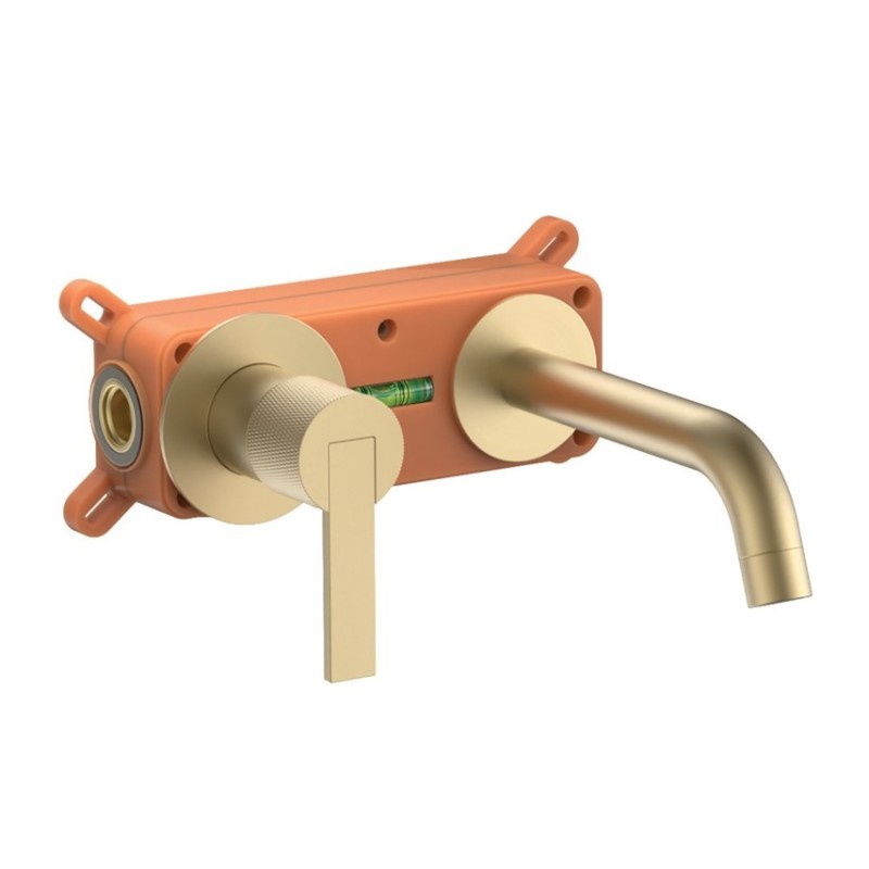 Μπαταρία νιπτήρος εντοιχισμού 2 οπών Hermes Interflex