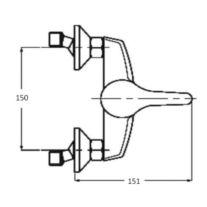 Μπαταρία ντουζιέρας με τηλέφωνο, στήριγμα τηλεφώνου & σπιράλ 085764 Intermix Interflex