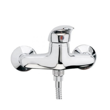 Μπαταρία ντουζιέρας με τηλέφωνο, στήριγμα τηλεφώνου & σπιράλ 085764 Intermix Interflex