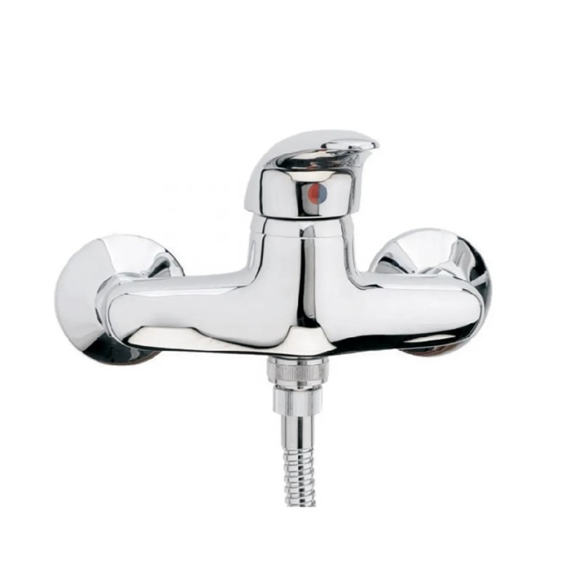 Μπαταρία ντουζιέρας με τηλέφωνο, στήριγμα τηλεφώνου & σπιράλ 085764 Intermix Interflex