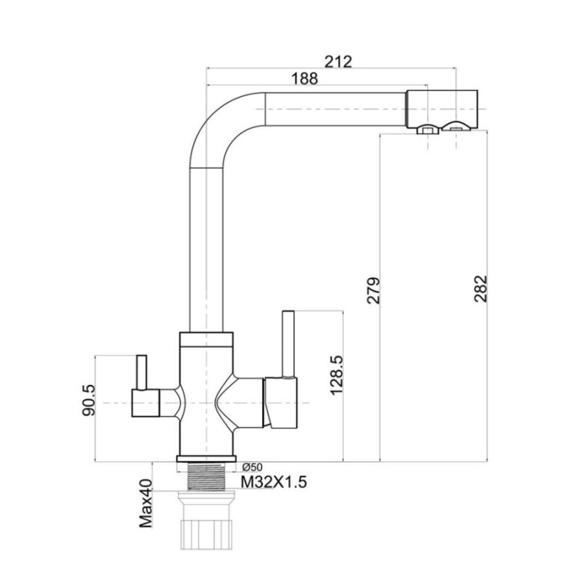 Μπαταρία κουζίνας Pure Interflex