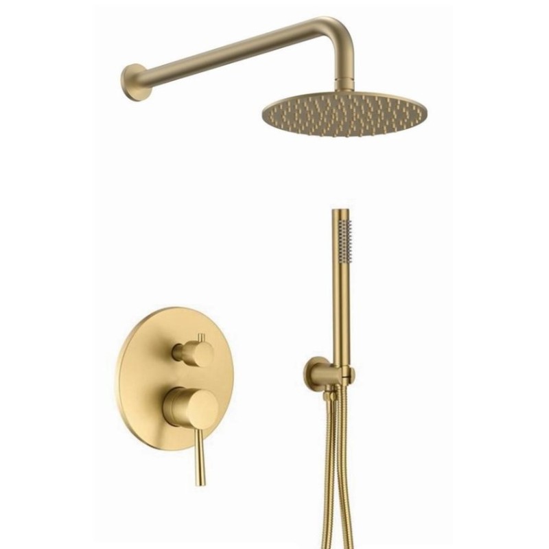 Πλήρες σετ εντοιχισμού ντουζιέρας 2 εξόδων 087588 Pure Interflex