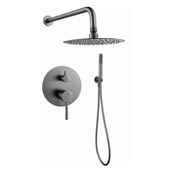 Πλήρες σετ εντοιχισμού ντουζιέρας 2 εξόδων Pure Interflex