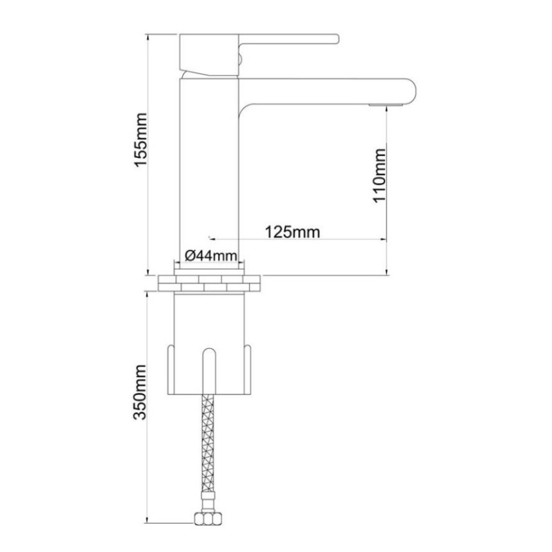 Μπαταρία νιπτήρος 087832 Regal Interflex