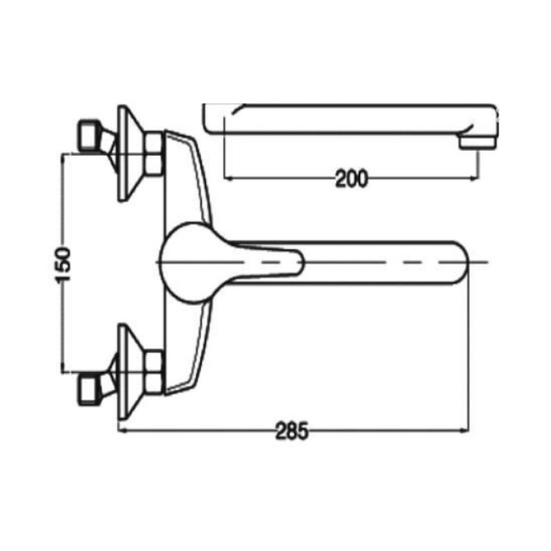 Μπαταρία κουζίνας 080639 Status Interflex