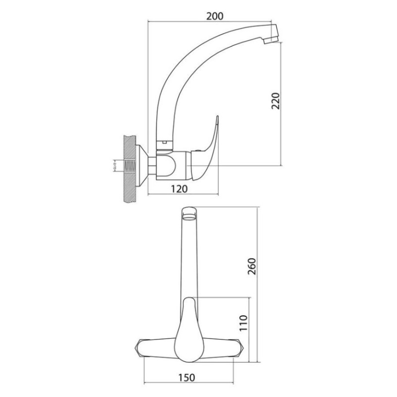 Μπαταρία κουζίνας 085765 Status Interflex