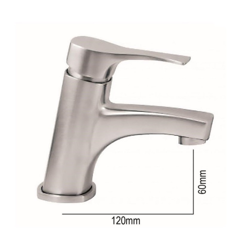 Μπαταρία νιπτήρος 084065 Steel Interflex