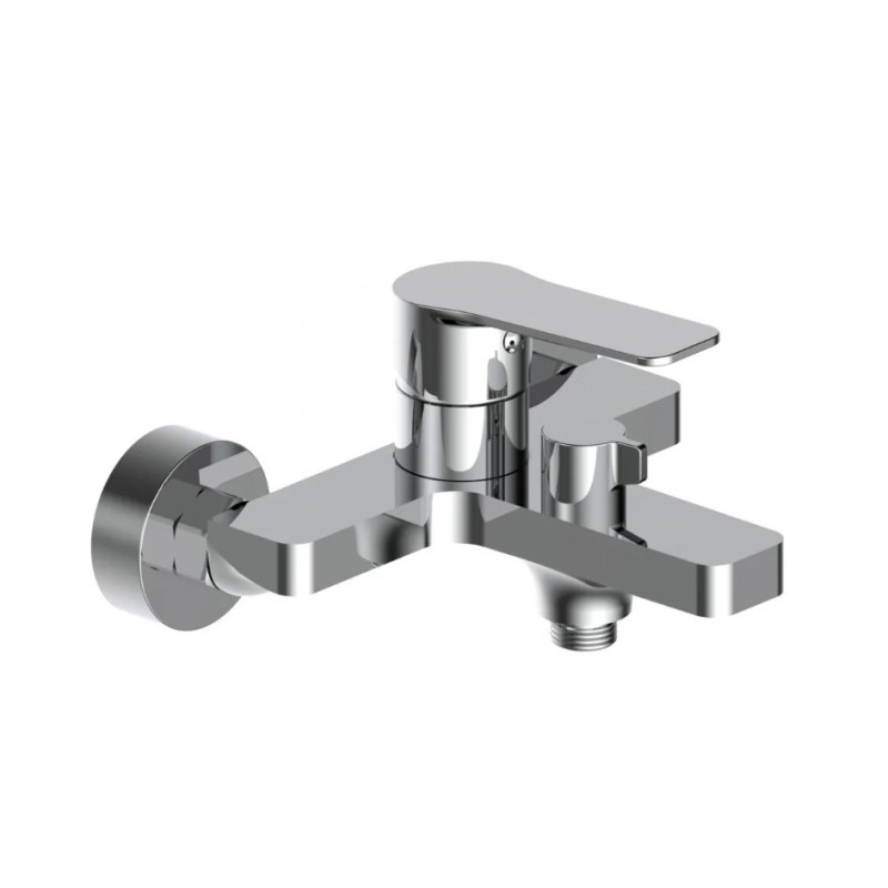 Μπαταρία λουτρού με τηλέφωνο, στήριγμα τηλεφώνου & σπιράλ 087746 Symbol Interflex