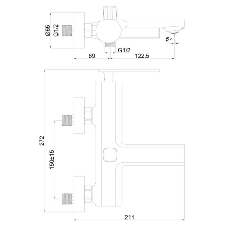 Μπαταρία λουτρού με τηλέφωνο, στήριγμα τηλεφώνου & σπιράλ 086790 Zen Interflex