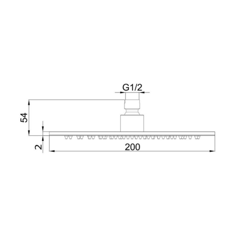 Κώδωνας ντουζιέρας Ø20cm 077383 Interflex
