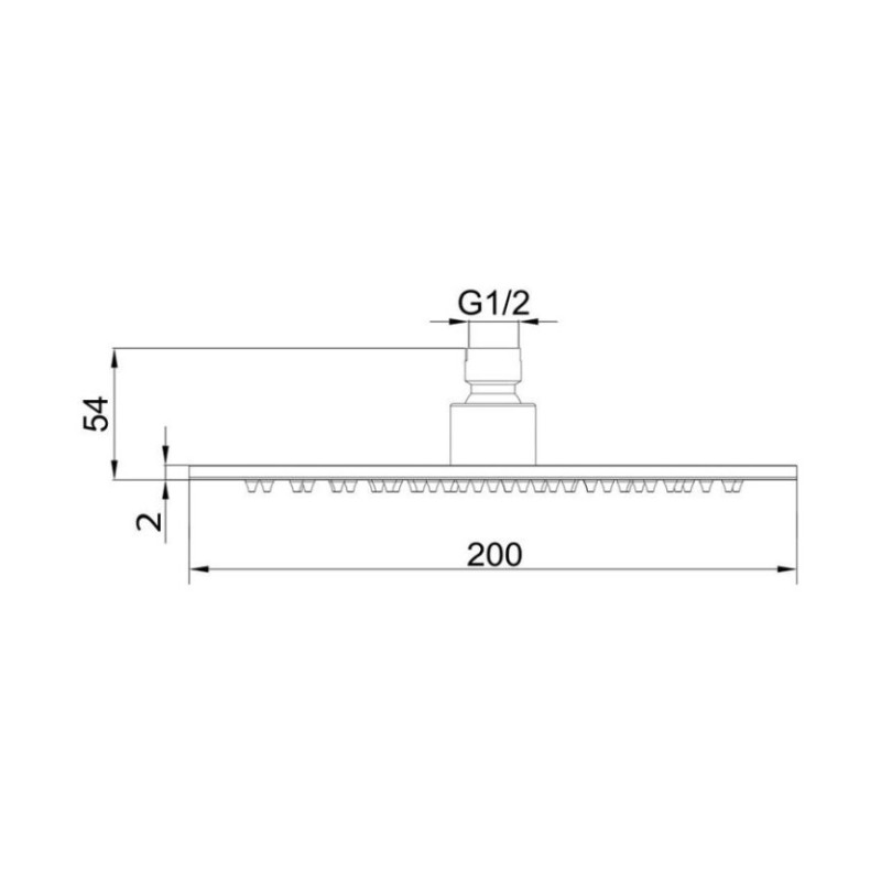 Κώδωνας ντουζιέρας Ø25cm 077001 Interflex