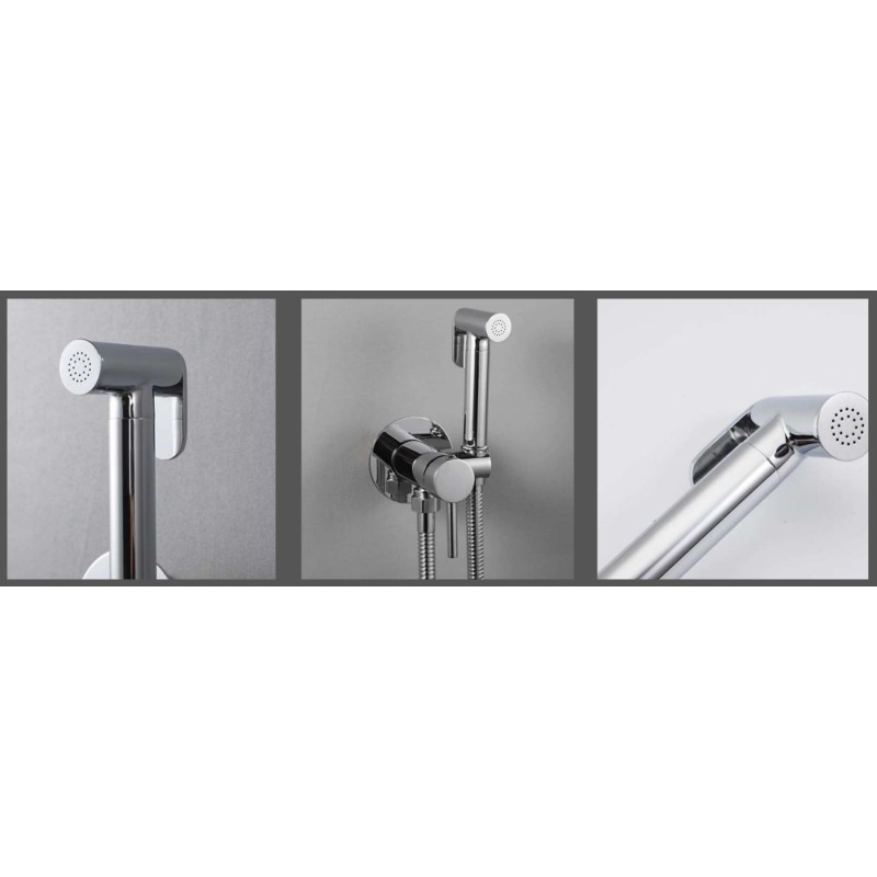 Σετ διακόπτη εντοιχισμού μπιντέ με στήριγμα Minimal 096946 Interflex