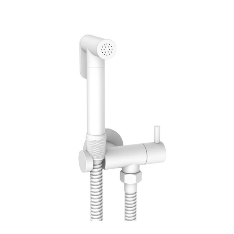 Σετ διακόπτη εντοιχισμού μπιντέ με στήριγμα Round 097628 Interflex