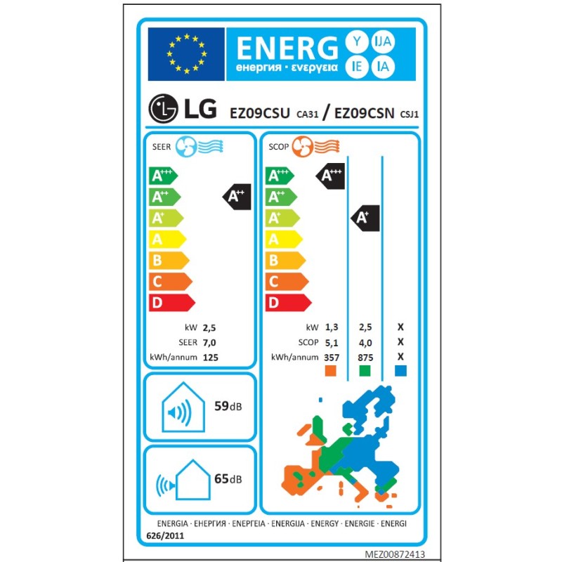 Κλιματιστικό Ocean Dualcool ΕΖ LG (09.000btu-24.000btu) Κλιματιστικό Ocean Dualcool ΕΖ LG (09.000btu-24.000btu)