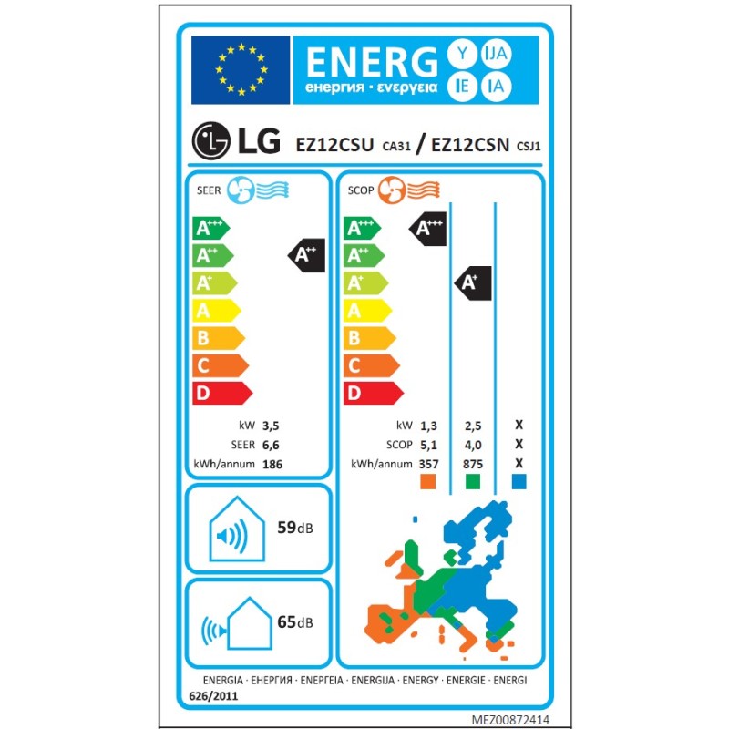 Κλιματιστικό Ocean Dualcool ΕΖ LG (09.000btu-24.000btu) Κλιματιστικό Ocean Dualcool ΕΖ LG (09.000btu-24.000btu)