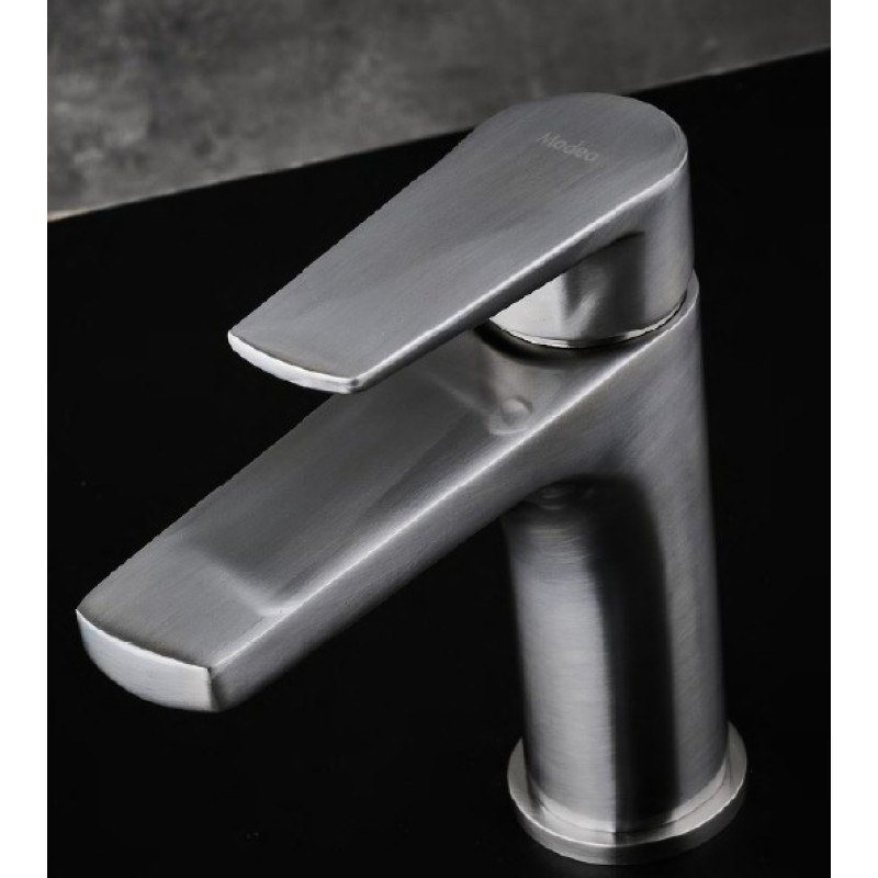 Μπαταρία νιπτήρος αναμεικτική Optima Brushed Nickel 00-02561/1 Modea