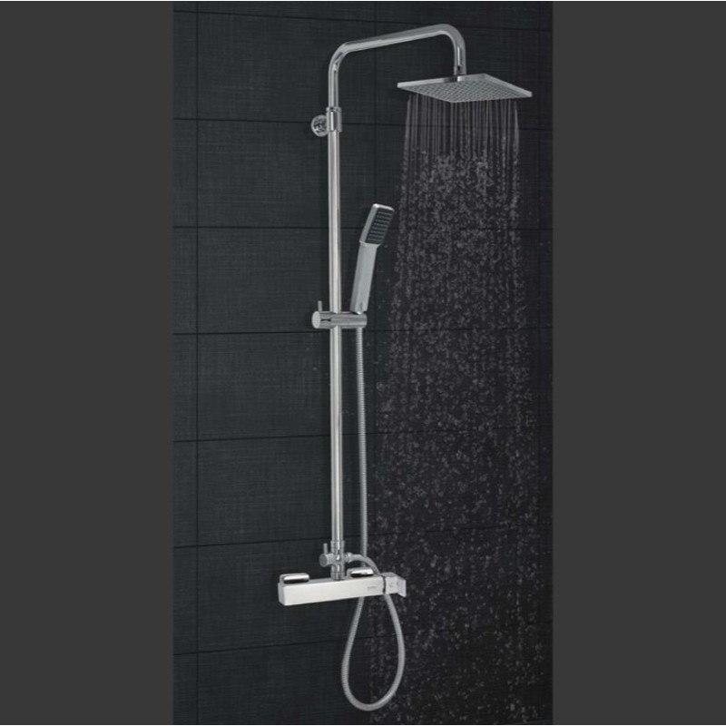 Μπαταρία ντουζιέρας με κολώνα ρυθμιζόμενου ύψους 00-02954 Imperia Modea