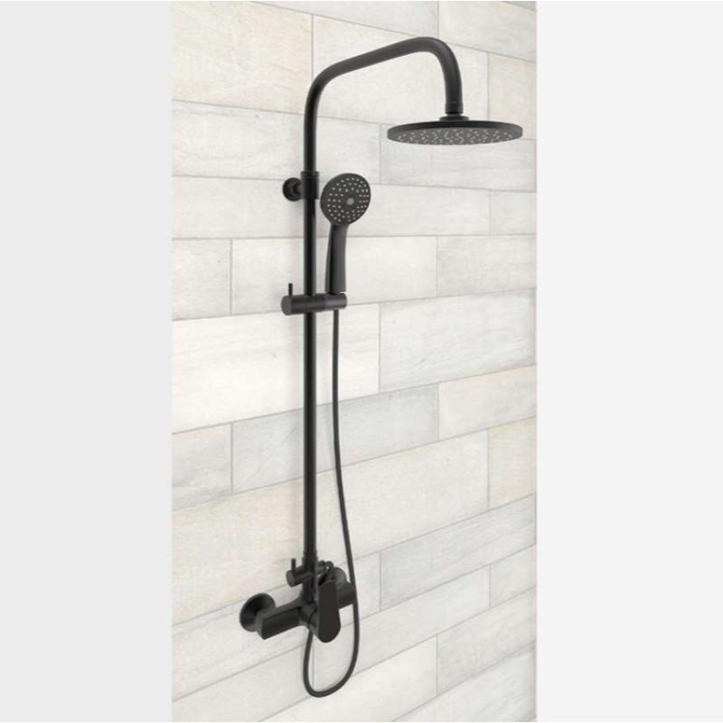 Μπαταρία ντουζιέρας με κολώνα ρυθμιζόμενου ύψους 00-02956 Optima Modea