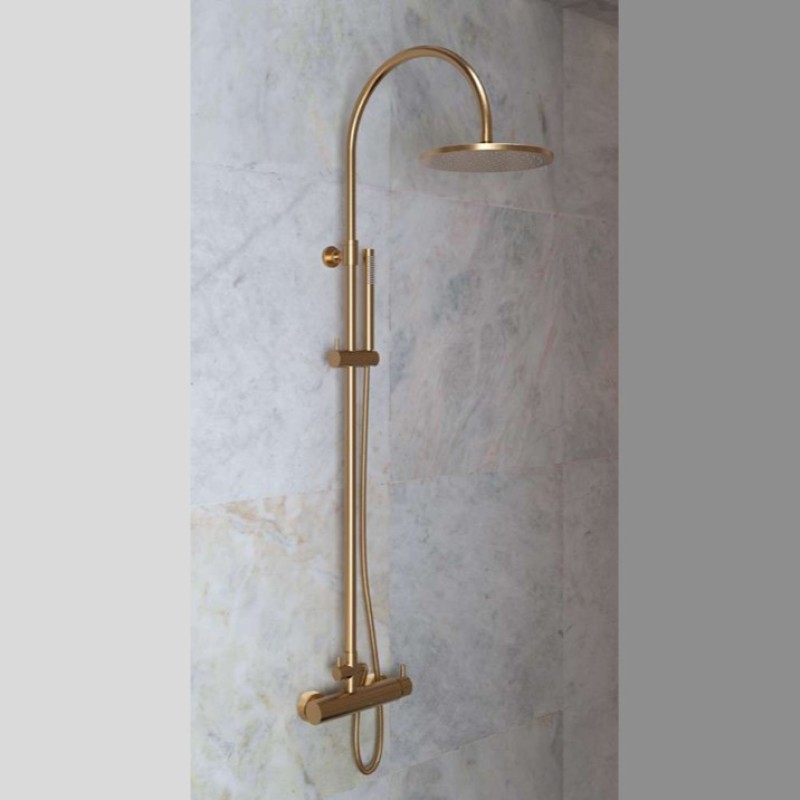 Μπαταρία ντουζιέρας με κολώνα ρυθμιζόμενου ύψους 00-02957 Etna Modea