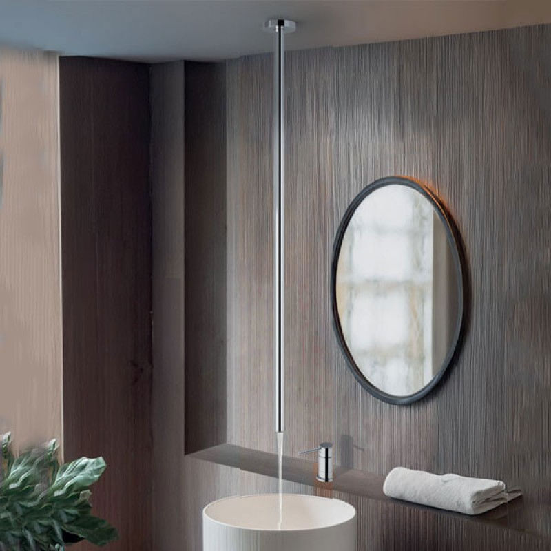 Ρουξούνι οροφής 130cm με επικαθήμενο μίκτη νιπτήρος R6826+R5309 Eurorama