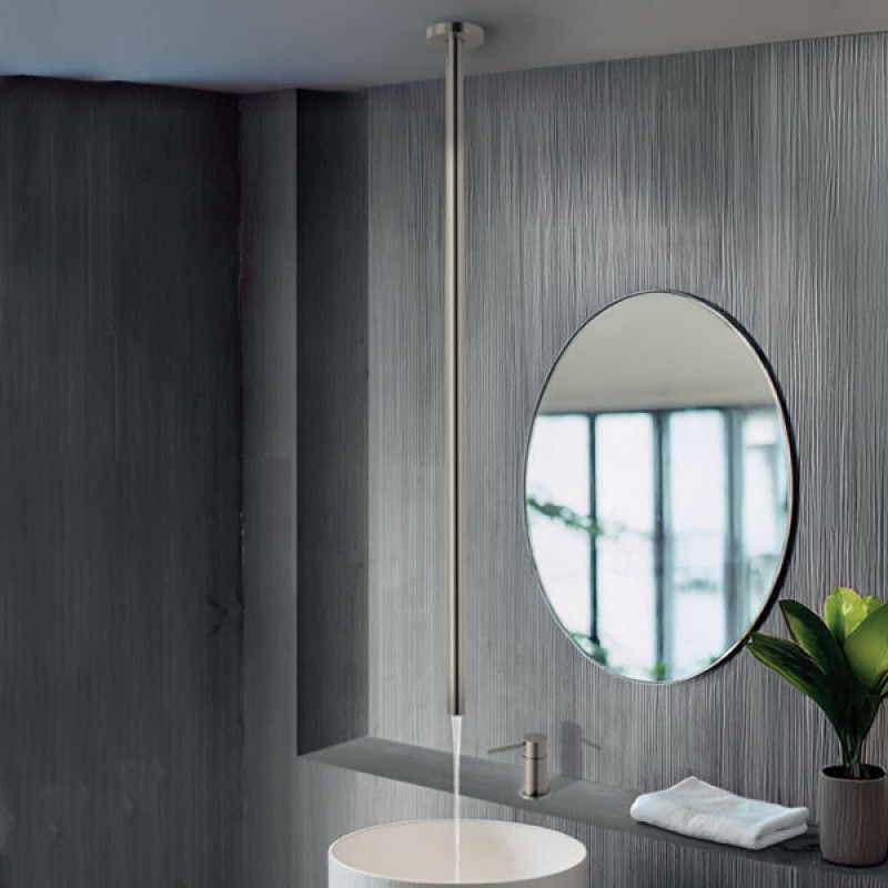 Ρουξούνι οροφής 130cm με επικαθήμενο μίκτη νιπτήρος R6826+R5309 Eurorama