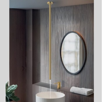 Ρουξούνι οροφής 130cm με επικαθήμενο μίκτη νιπτήρος R6826+R5309 Eurorama Ρουξούνι οροφής 130cm με επικαθήμενο μίκτη νιπτήρος R6826+R5309 Eurorama