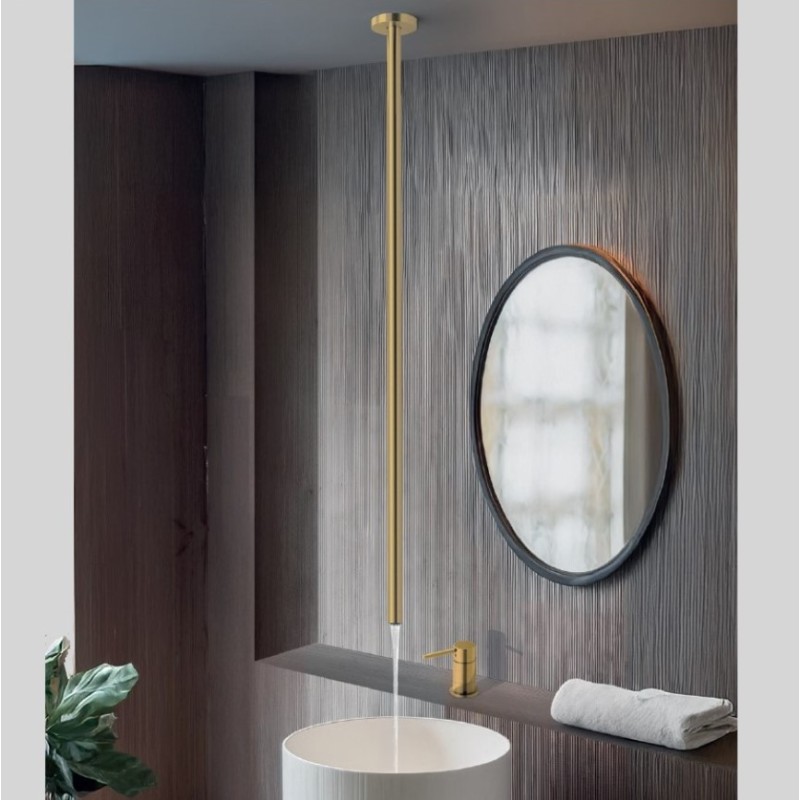 Ρουξούνι οροφής 130cm με επικαθήμενο μίκτη νιπτήρος R6826+R5309 Eurorama Ρουξούνι οροφής 130cm με επικαθήμενο μίκτη νιπτήρος R6826+R5309 Eurorama