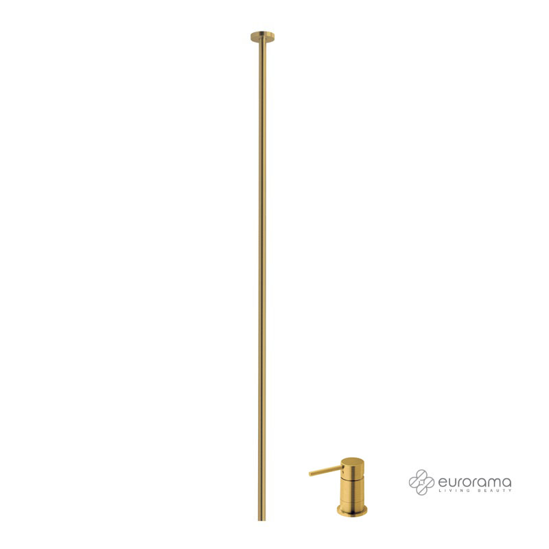 Ρουξούνι οροφής 130cm με επικαθήμενο μίκτη νιπτήρος R6826+R5309 Eurorama Ρουξούνι οροφής 130cm με επικαθήμενο μίκτη νιπτήρος R6826+R5309 Eurorama