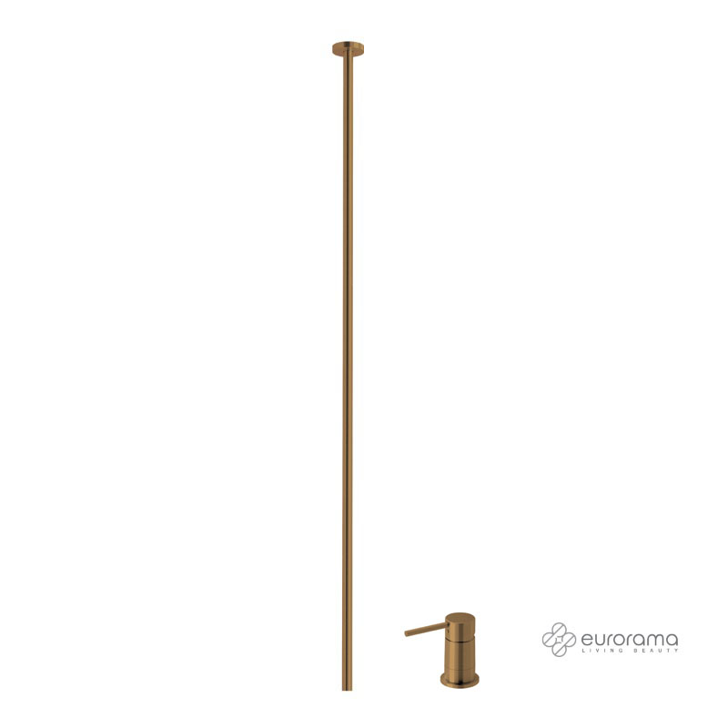 Ρουξούνι οροφής 130cm με επικαθήμενο μίκτη νιπτήρος R6826+R5309 Eurorama Ρουξούνι οροφής 130cm με επικαθήμενο μίκτη νιπτήρος R6826+R5309 Eurorama