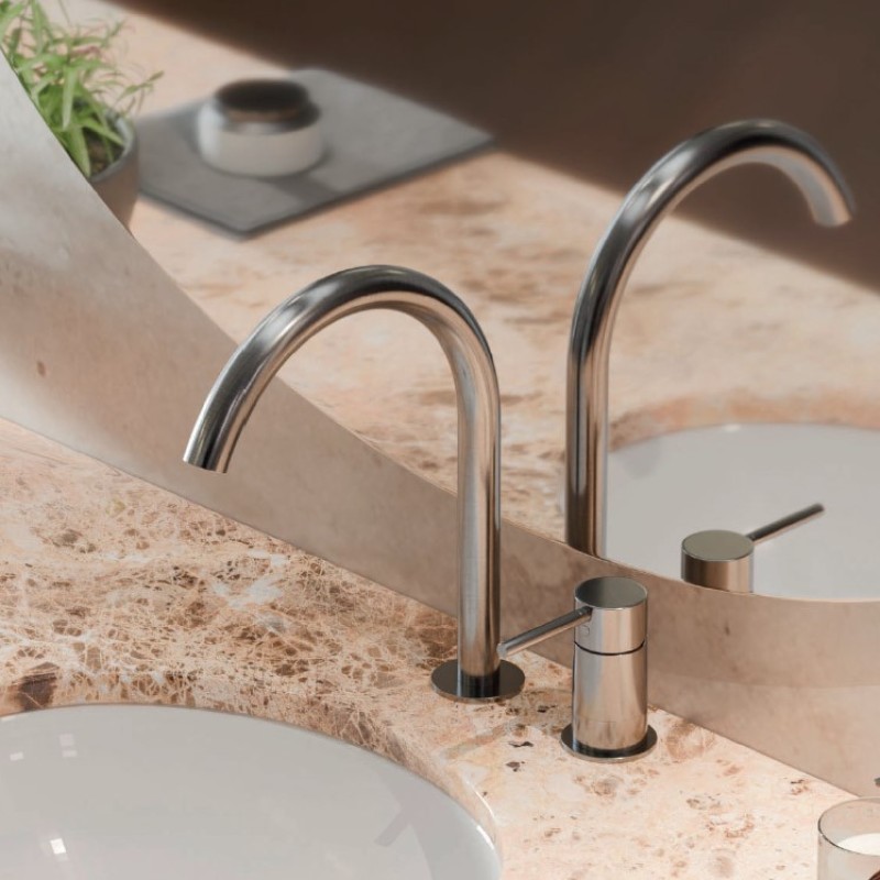 Στόμιο πάγκου με επικαθήμενο μίκτη νιπτήρος R6830+R5309 Eurorama