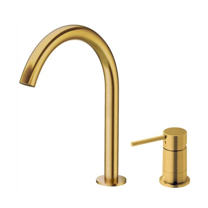 Στόμιο πάγκου με επικαθήμενο μίκτη νιπτήρος R6830+R5309 Eurorama