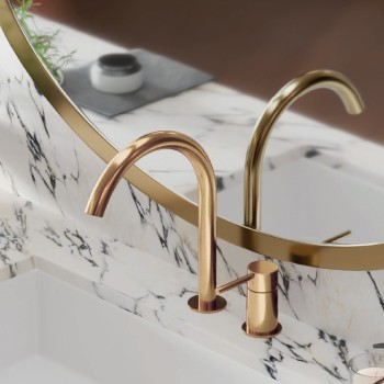 Στόμιο πάγκου με επικαθήμενο μίκτη νιπτήρος R6830+R5309 Eurorama Στόμιο πάγκου με επικαθήμενο μίκτη νιπτήρος R6830+R5309 Eurorama