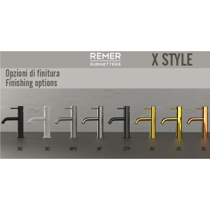 Μπαταρία νιπτήρος Χρωμέ X-Style X10 Remer